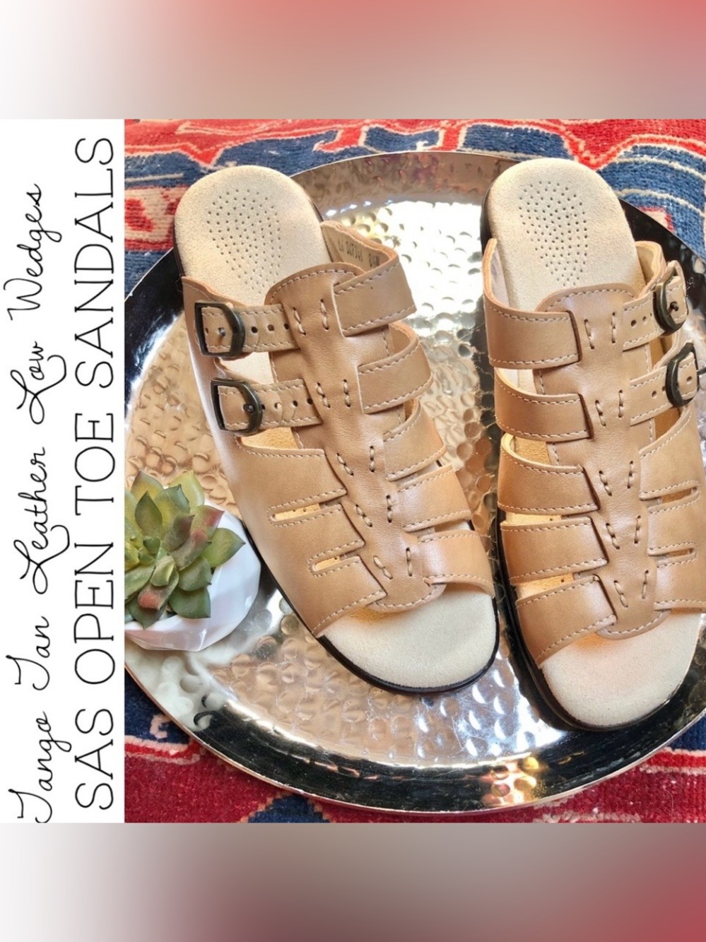SAS Tango Leather Open Toe Sandals